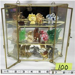 20 assorted mini elephants/display