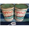 Image 1 : Pair of gulf coast outboard motor oil quarts/full