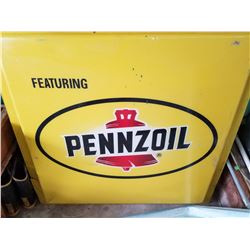 Pennzoil plastic light up lens 4' X 4'