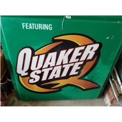 Quaker state platic light up lens 4' X 4'
