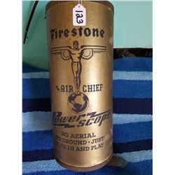 Unusual 20" Firestone power scope