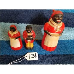 1950s Aunt Jemima Salt and Pepper + Syrup