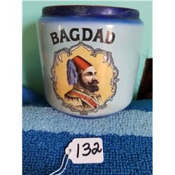 Bagdad Tobacco Humidor (Scarce-no lid)