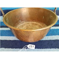 Brass + Cast Jelly Pail 13" Diam