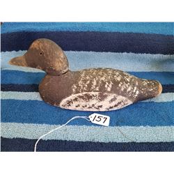 Wooden Duck Decoy-Original Paint 14" long
