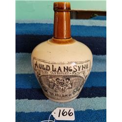 Auld Langsyne Whiskey Crock 1 Qt-OLD