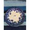 Image 1 : Flow Blue Plate- 9" Brunswich Royal