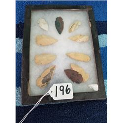 Framed Collection of Sharp Rocks