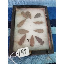 Framed Collection of Sharp Rocks