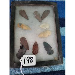 Framed Collection of Sharp Rocks