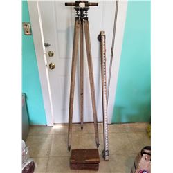 Surveys Transit Tri-Pod and Level