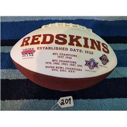 Washington Red Skins Championship Football Official Size