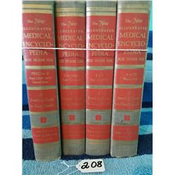 4 Vol. Medical Encyclopedia Home Use