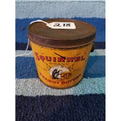 1 Pound Squirrel Peanut Butter Pail