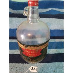 Coca Cola 1 Gallon Syrup Jar with lid
