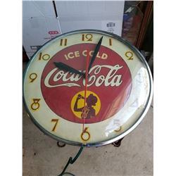 1950s Coca Cola Clock-Working