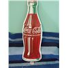 Image 1 : 27" Coca Cola Die Cut Enamel Sign-not old
