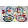 Image 1 : 4 1997 Hercules plates, & 4 different vintage plastic cups/mugs