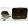 Image 2 : 2 Bells Cow Bell & brass ship bell/anchor bracket