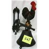 Image 2 : Rooster bell with ornate bracket