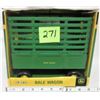 Image 1 : NEW 1:16 2009 Ertl John Deere JD Bale Wagon. Stainless steel/plastic.