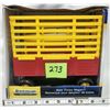 Image 1 : NEW 1:16 2009 New Holland NH bale throw wagon. Die cast steel & plastic.