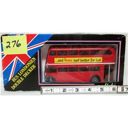 NEW London double decker bus - made in france