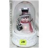 Image 1 : Large electric Christmas snowman musical globe