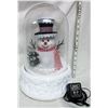 Image 4 : Large electric Christmas snowman musical globe