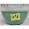 Image 1 : NEW Anchor Hocking Fire King 2000 Jade-ite green 8 inch ribbed mixing bowl.