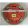Image 1 : NEW Anchor Hocking Fire King 2000 Jade-ite green 10" pie plate, stickers.