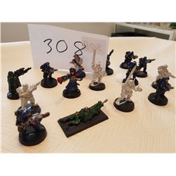 15 War hammers figurine toys