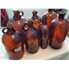 Image 1 : 7 Brown Jugs ANTIQUE