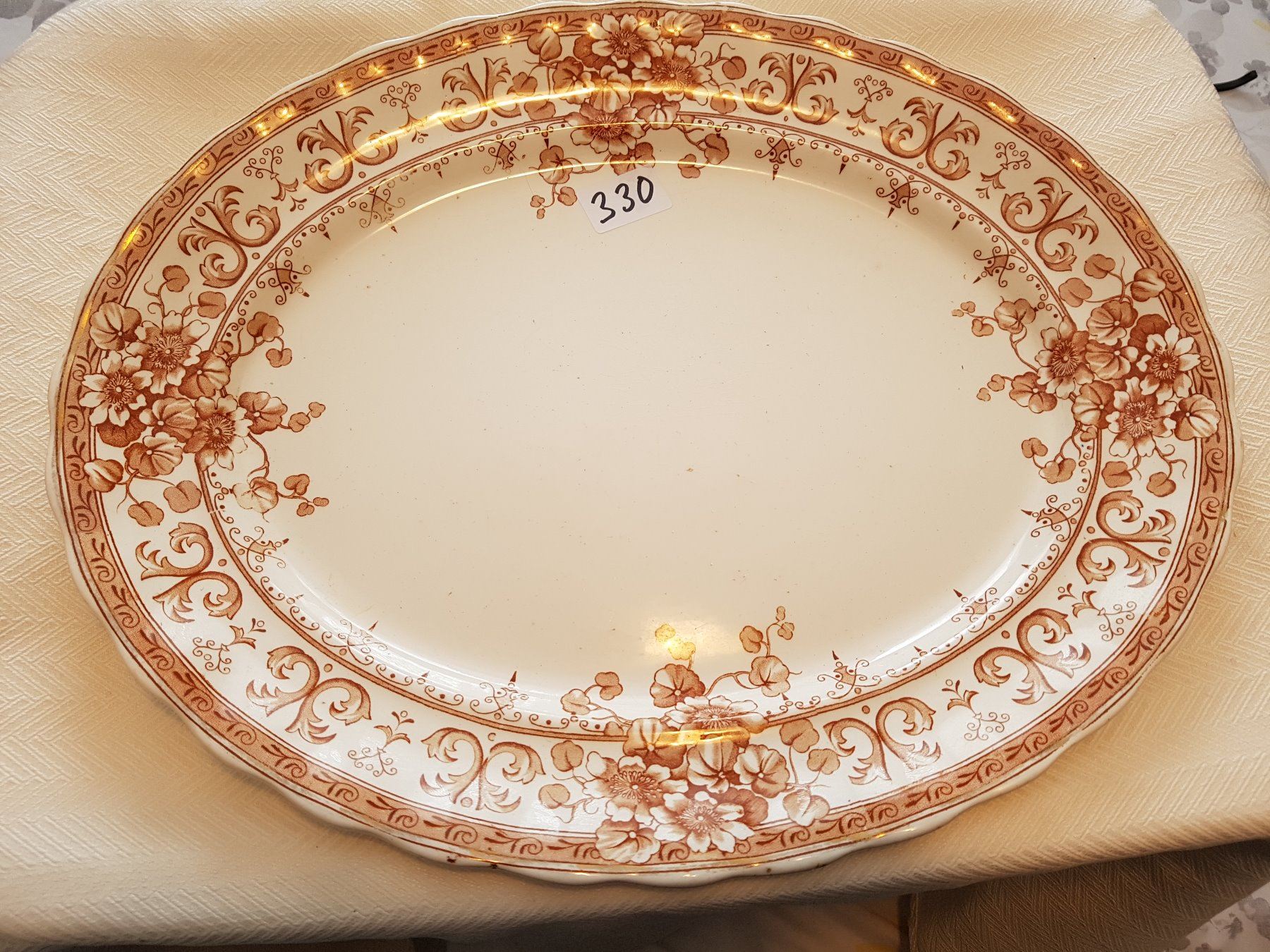 Vintage Oxford platter large Schmalz Auctions