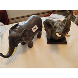 2 Elephants - One mechanical