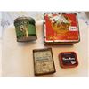 Image 1 : Tobacco tin lot