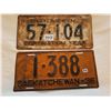Image 1 : License plate 1936, 1937