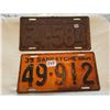 Image 1 : License plate 1939, 1941