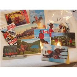 10 RCMP postcards