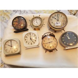 Lot of clocks - as is