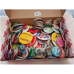 Lot of button pins