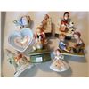 Image 1 : figurines, bookends, dish lot