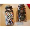 Image 1 : 2 jars of rare older marbles