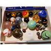 Image 1 : very rare marbles in white owl cigar box