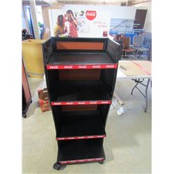 Metal Coke Rack -Serve up Smiles