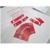 Image 2 : Lot of 10 Push/Pull Stickers,4 Menu Stands,2 menu clips