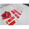 Image 2 : Lot of 10 Push/Pull Stickers,4 Menu Stands,2 menu clips