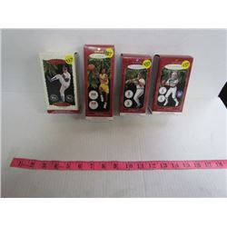 4 Hallmark Sports Ornaments