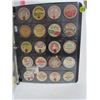 Image 4 : Lot Of 60 Different Milk Bottle Tops (Many Named Dairies)