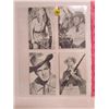 Image 2 : Set of 8 Western Movie Arcade Cards 1950s
